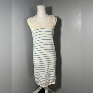 Floris women’s Striped Sleeveless Knit Dress size S/M